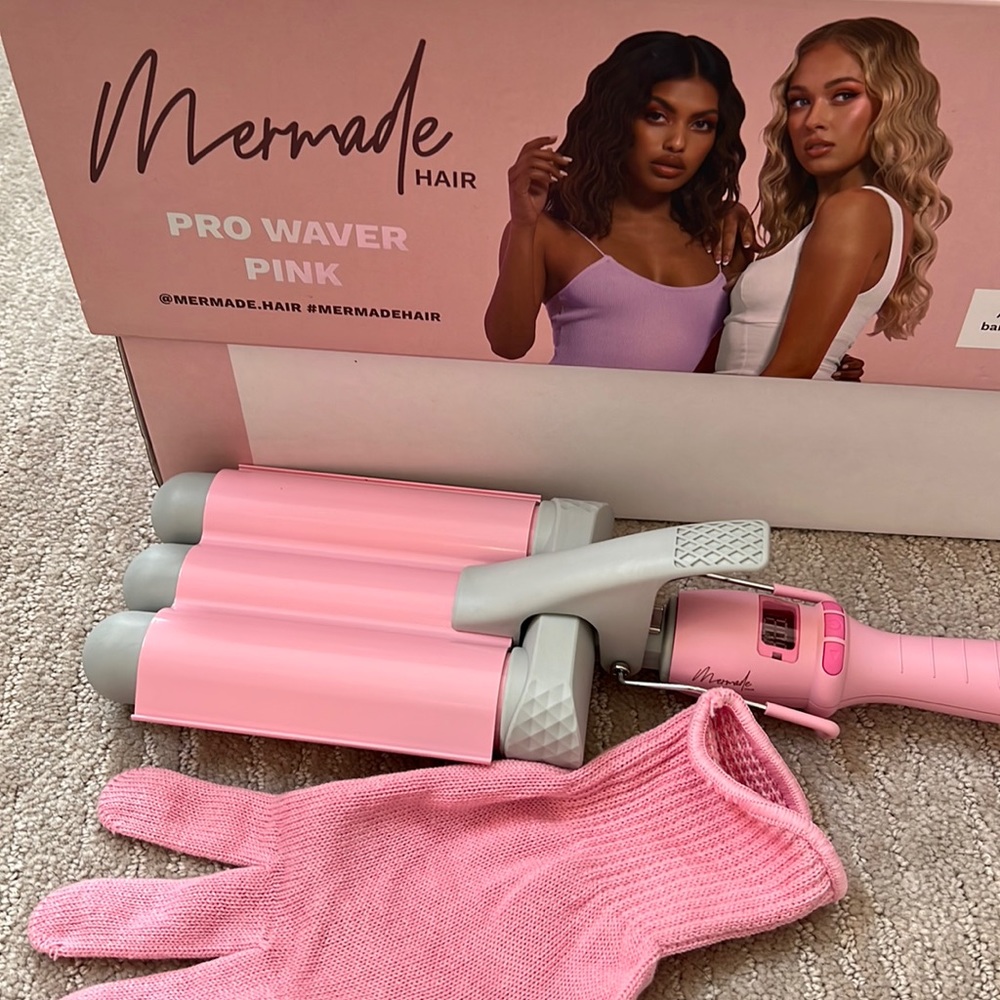 Mermade 1.25” Pro Waver in like-new condition